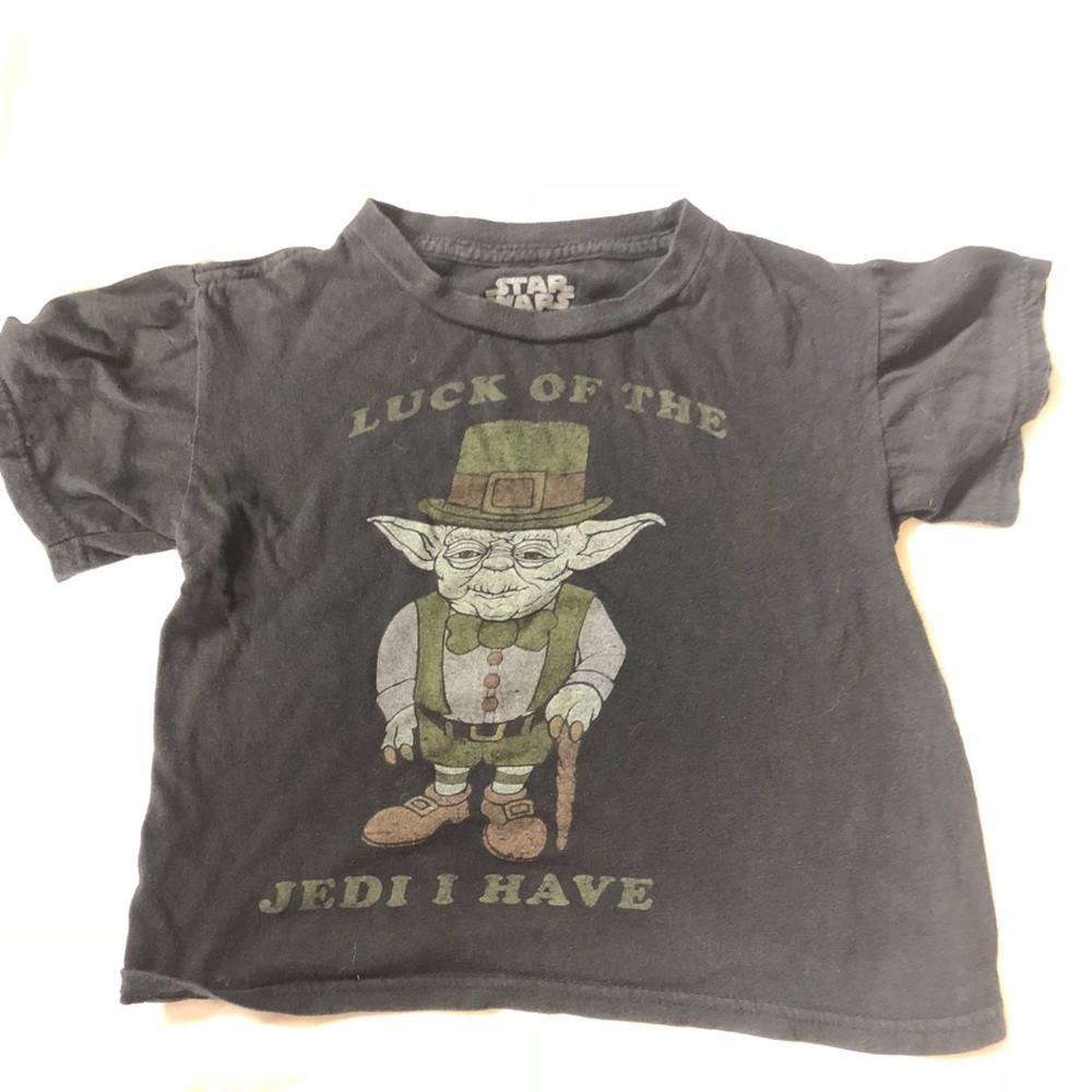 Boy’s Leprechaun Yoda tee